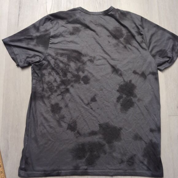 Roark Revival Shirt Mens XL Gray Mathis Tie Dye Crew Neck Run Amok Tee Shirt - Picture 4 of 4